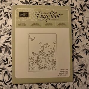 Stampin' Up! Big Shot Textured Impressions - Elegant Linen Design